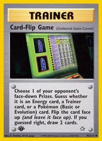 A picture of the Card-Flip Game Pokemon card from Neo Genesis